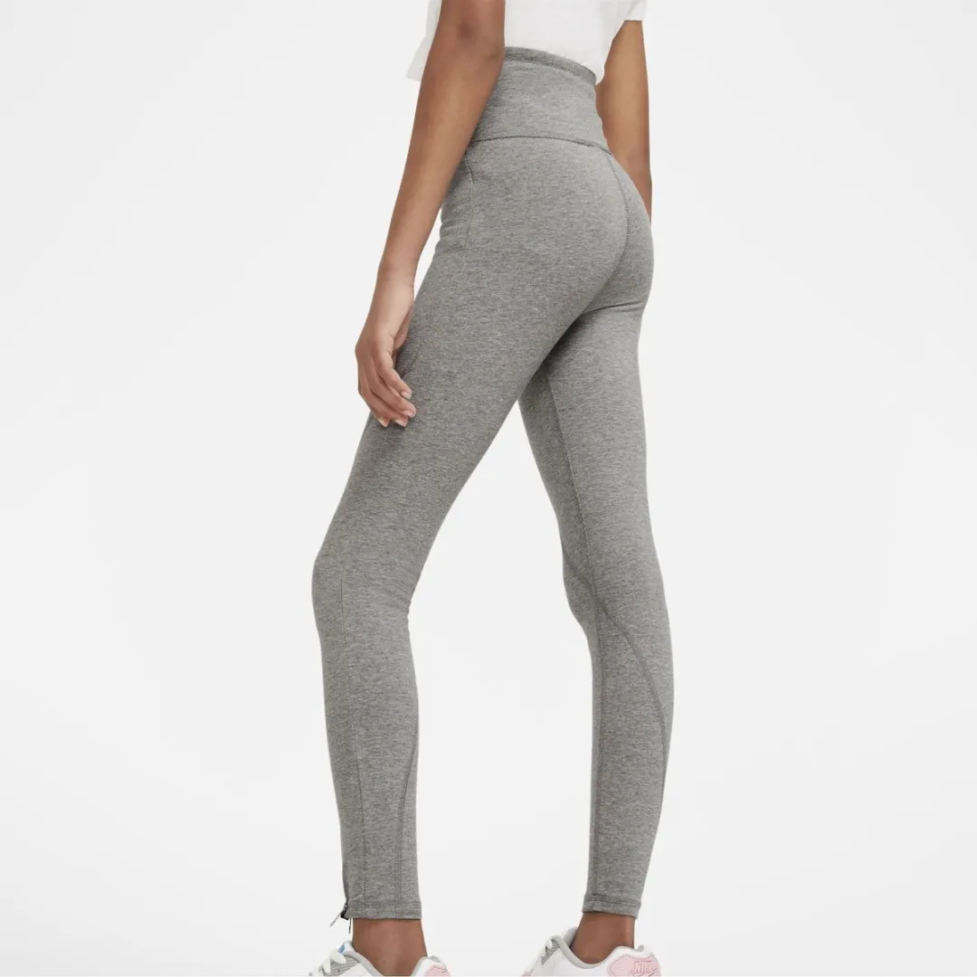 Nike Sportwear Tight Meisjes - Maat 158 - Grijs