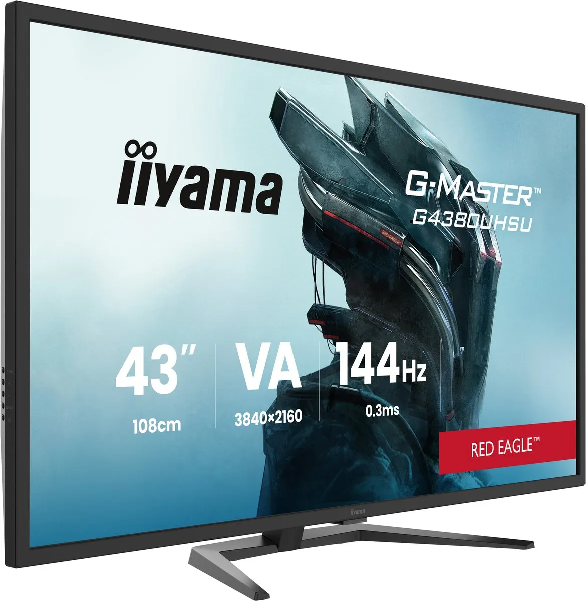 iiyama G-Master G4380UHSU-B2 Red Eagle Monitor 43" 4K 144Hz