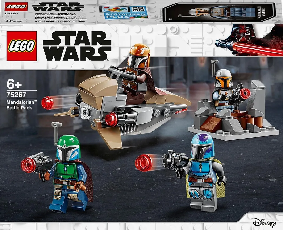 LEGO Star Wars Mandalorian Battle Pack 75267 - 4 Minifiguren - afbeelding 2 van 6