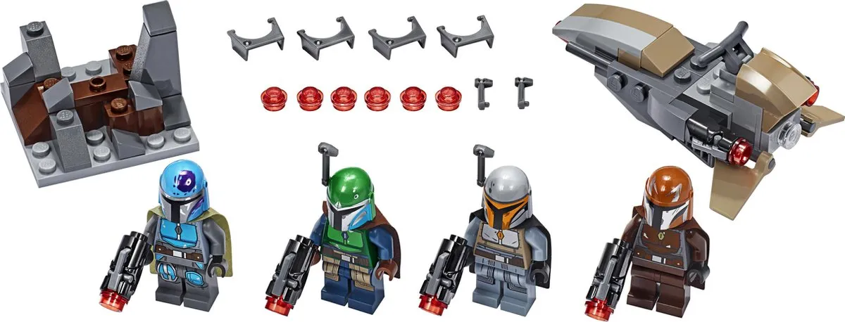LEGO Star Wars Mandalorian Battle Pack 75267 - 4 Minifiguren - afbeelding 3 van 6