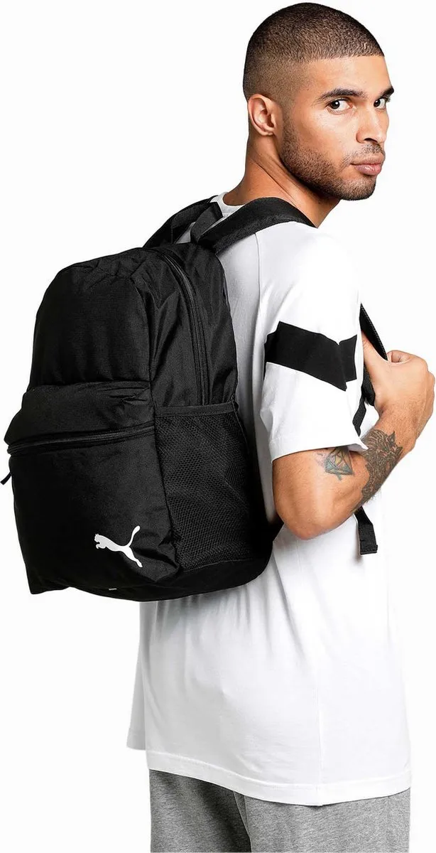 PUMA teamGOAL 23 Rugzak 24L - Zwart/Wit - afbeelding 6 van 6
