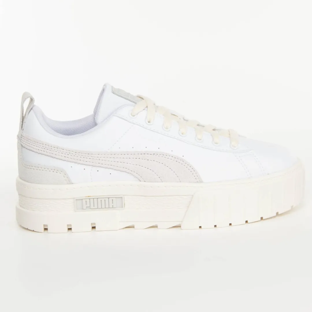 PUMA Mayze Thrifted Platform Dames Sneakers 37 - Wit