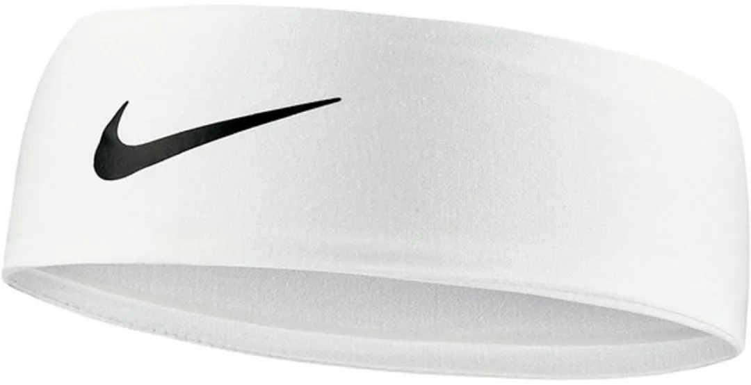 Nike Dri-FIT Fury Classic Hoofdband - Wit