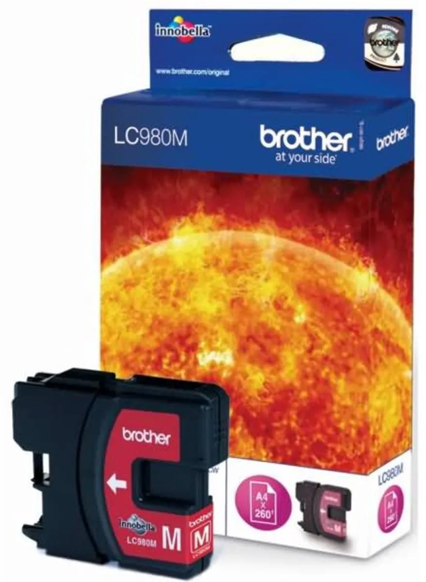 Brother LC-980M Inktcartridge - Magenta