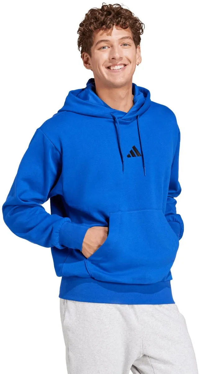 adidas Essentials Fleecetrui Heren - Blauw L