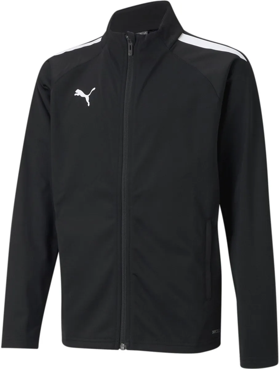 PUMA Teamliga Trainingsvest Kinderen 176 - Zwart - afbeelding 6 van 6
