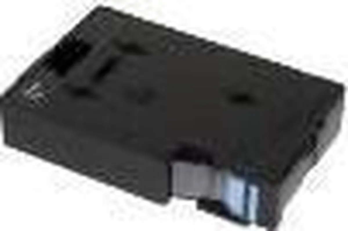 Brother TC-C01 Labelprintertape - 12mm - Zwart/Geel