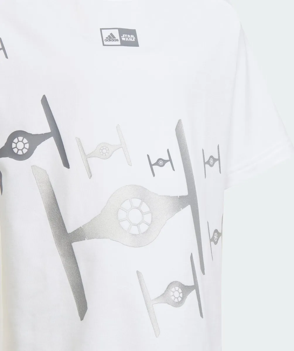 Adidas x Star Wars Z.N.E. T-shirt - 122 - Wit