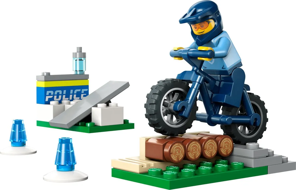 LEGO City Politie Fietstraining 30638 - 1 Minifiguur - afbeelding 2 van 4
