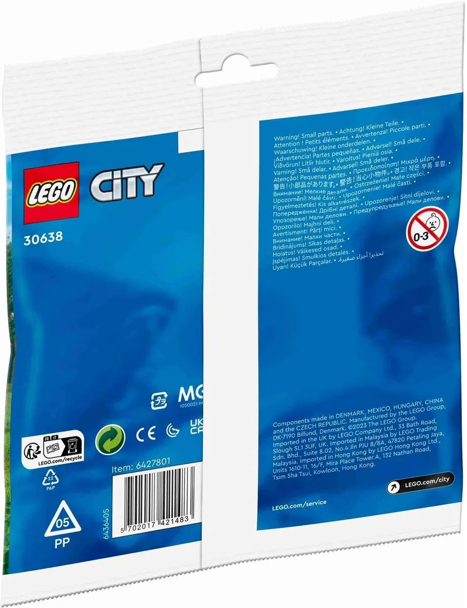 LEGO City Politie Fietstraining 30638 - 1 Minifiguur - afbeelding 4 van 4