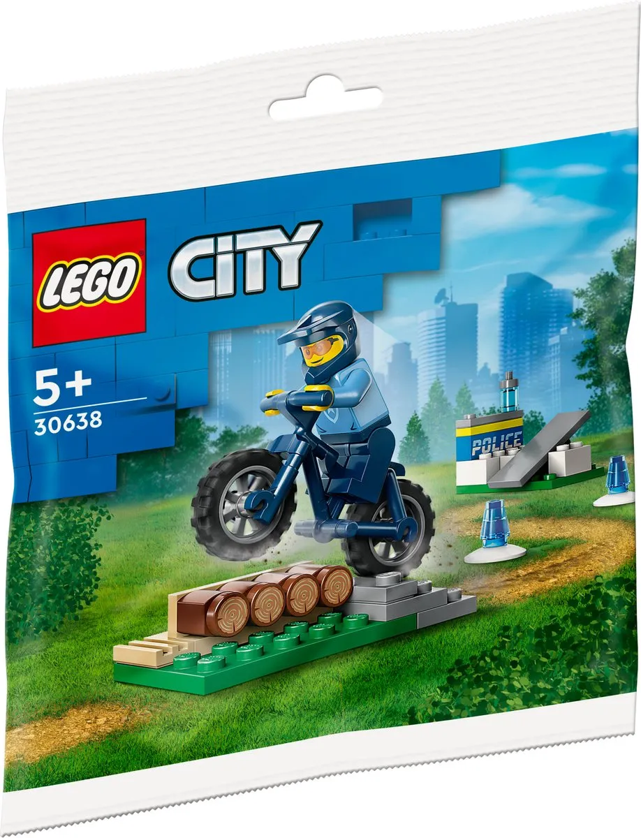 LEGO City Politie Fietstraining 30638 - 1 Minifiguur - afbeelding 3 van 4