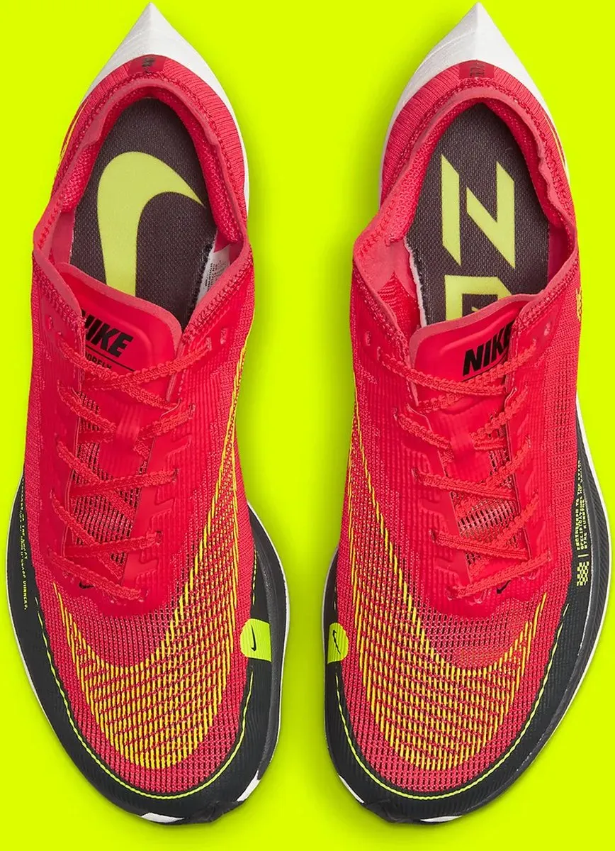 Nike ZoomX Vaporfly Next% 2 Hardloopschoenen - Maat 40 - Rood/Zwart