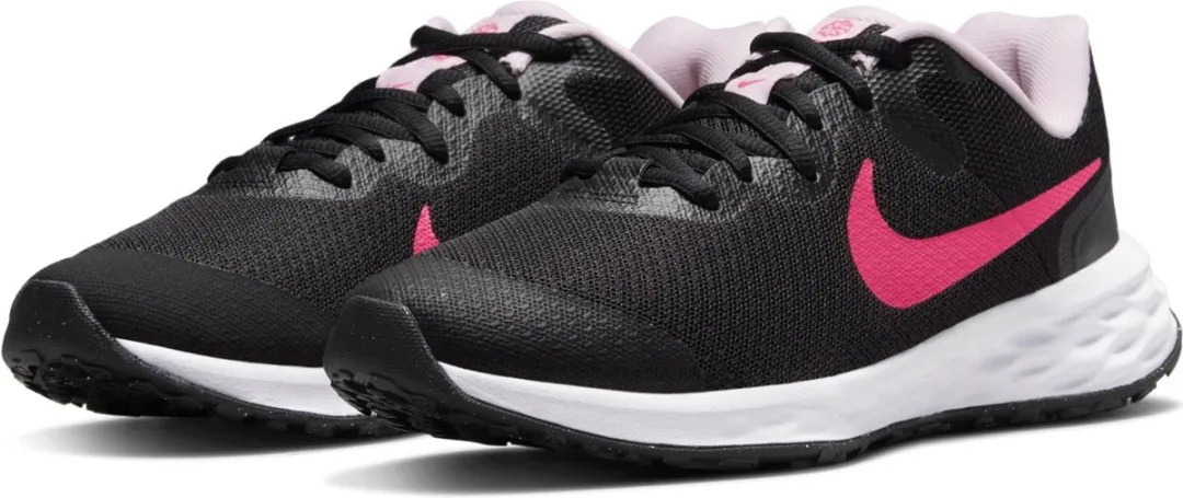 Nike Revolution 6 Next Nature Sportschoenen 36 - Zwart/roze