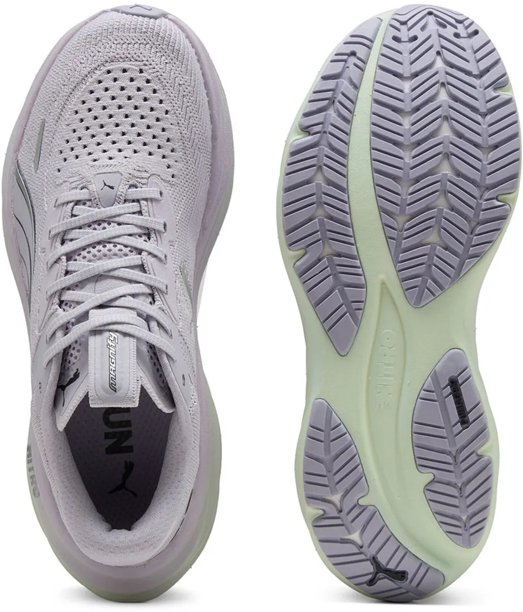 PUMA Magnify Nitro 3 Hardloopschoenen - 37 - Lilac Crush/Sage Frost