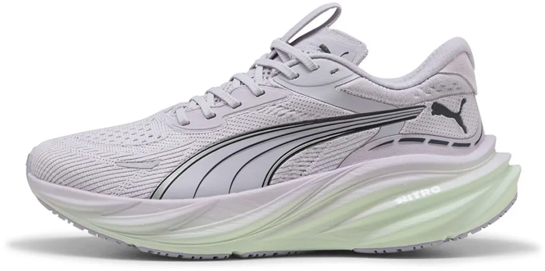 PUMA Magnify Nitro 3 Hardloopschoenen - 37 - Lilac Crush/Sage Frost