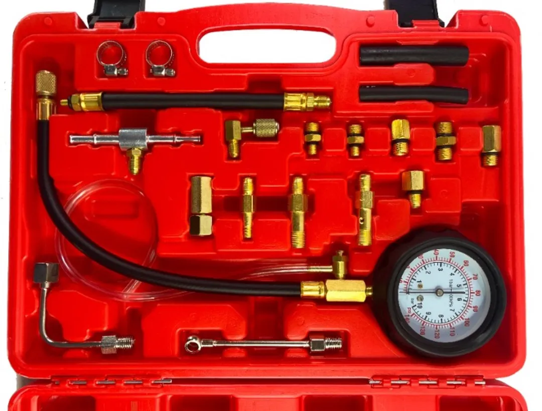 Forsage Manometer Set Diesel Compressietester 0-70 bar