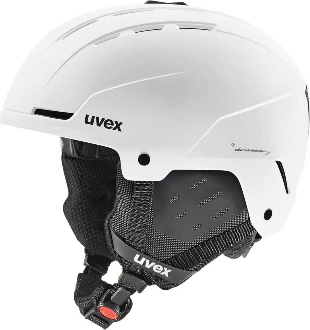 Uvex Stance Skihelm - 55 cm - Wit