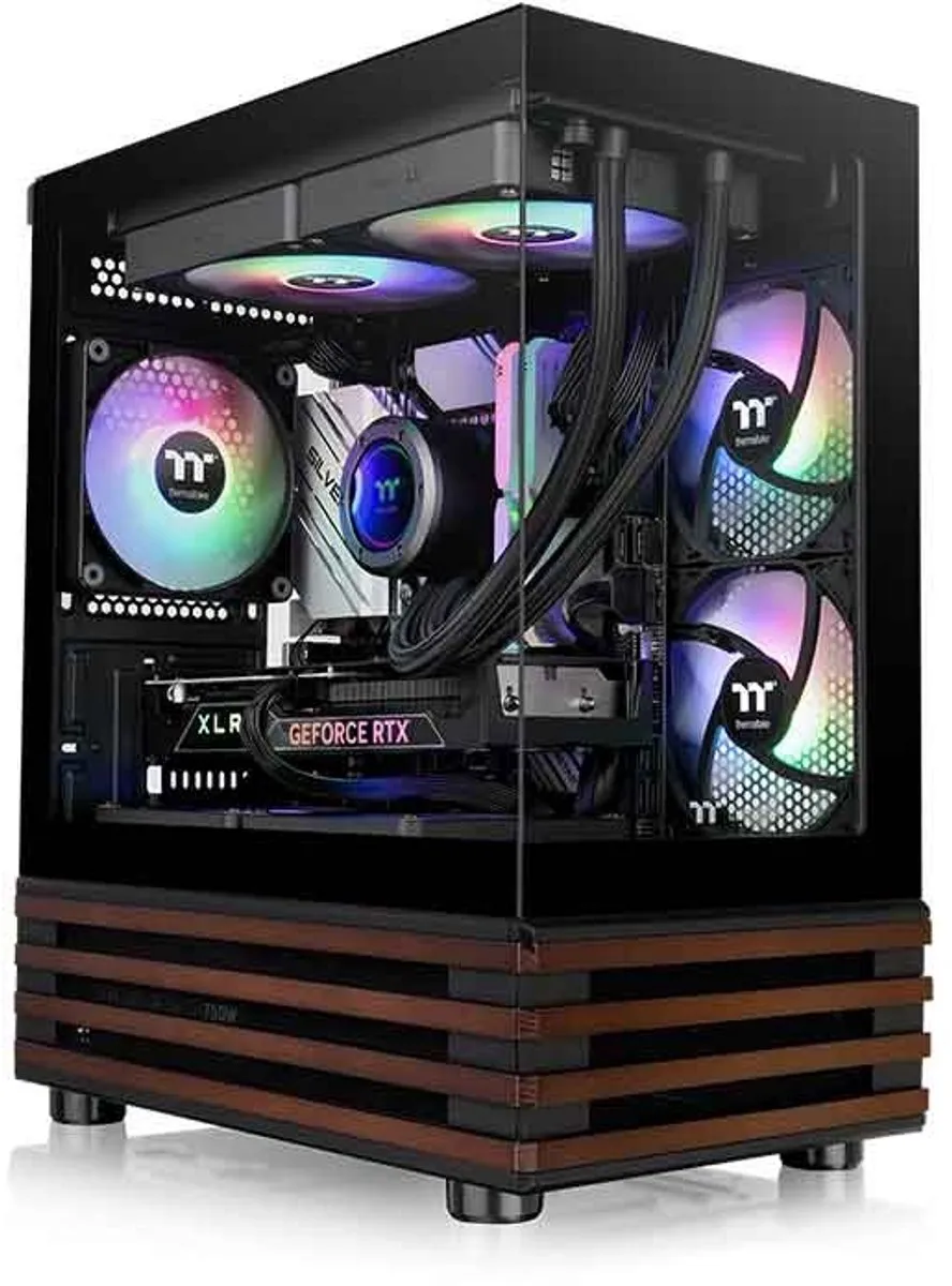 Thermaltake View 170 WS ARGB Micro Tower - Zwart