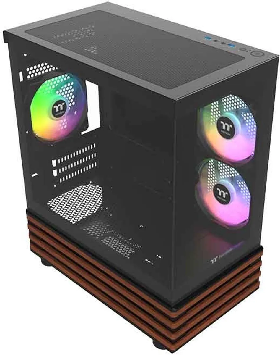 Thermaltake View 170 WS ARGB Micro Tower - Zwart