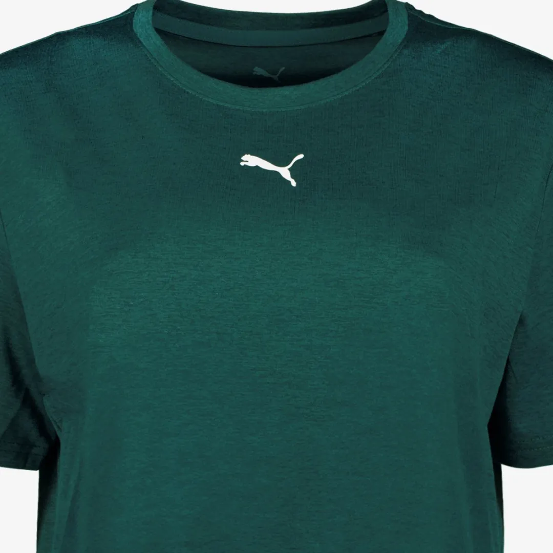 PUMA M Tad Essentials Heren T-shirt - Groen - Maat S