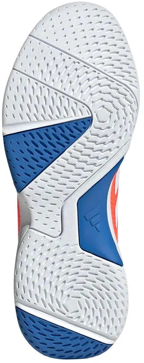 Adidas Ligra 8 Indoor Sportschoenen - EU 44 2/3 - Oranje/Wit/Blauw