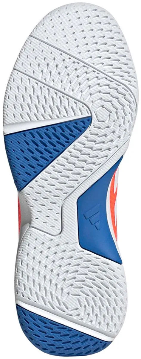 Adidas Ligra 8 Indoor Sportschoenen - EU 44 2/3 - Oranje/Wit/Blauw