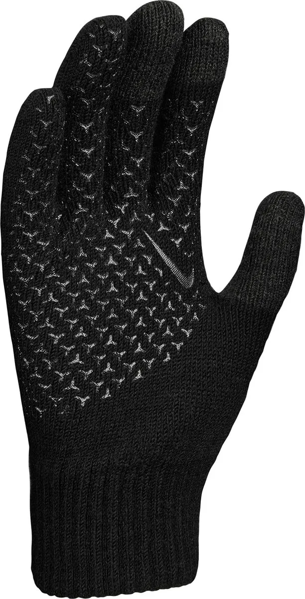 Nike Knitted Tech & Grip Handschoenen S/M - Zwart