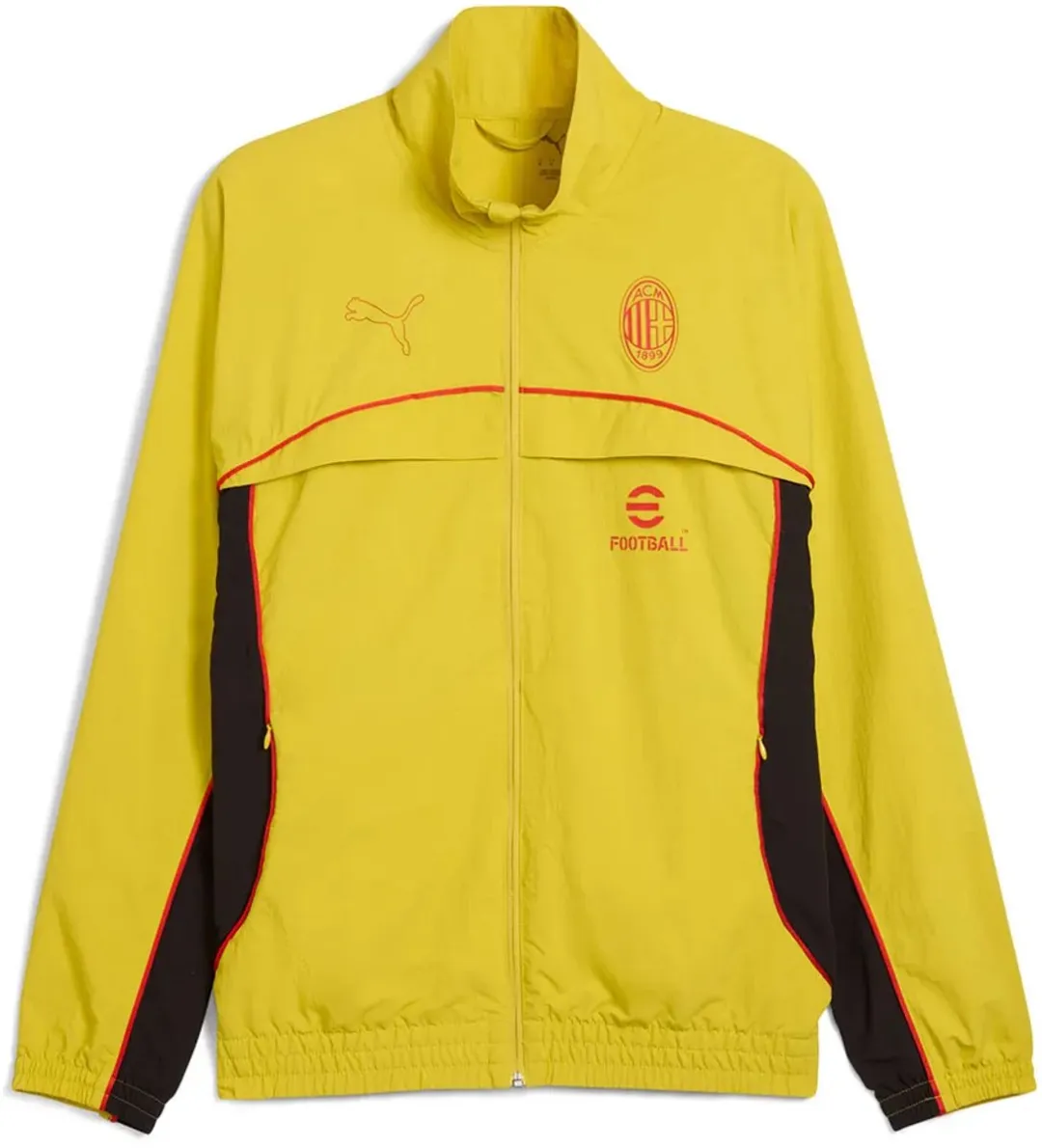 PUMA AC Milan Football Statement Cellerator Jas - Geel - S