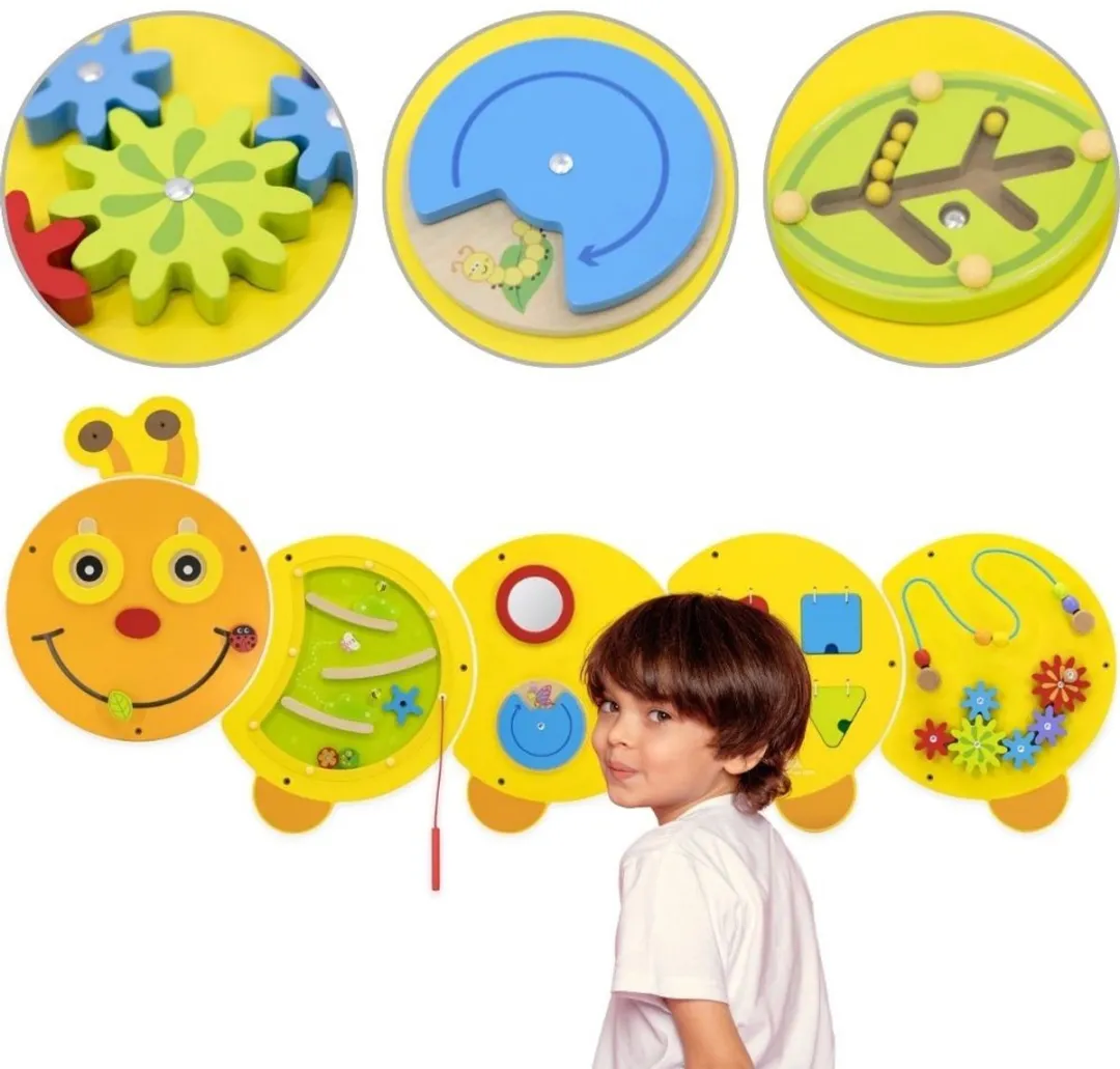 Viga Houten Rups Activiteitenbord