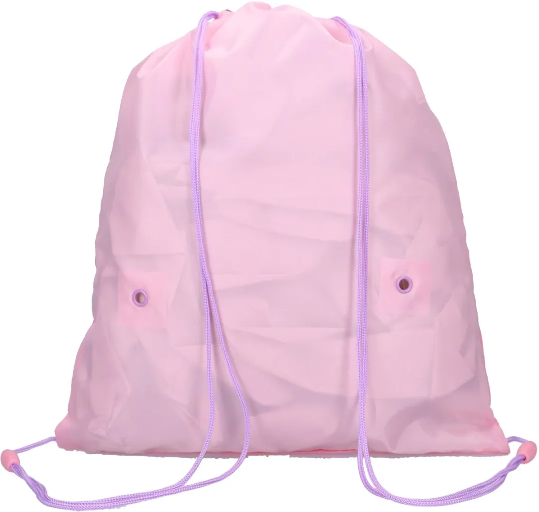 Hello Kitty Gymtas Sweet Charm Licht roze - 1 Vak