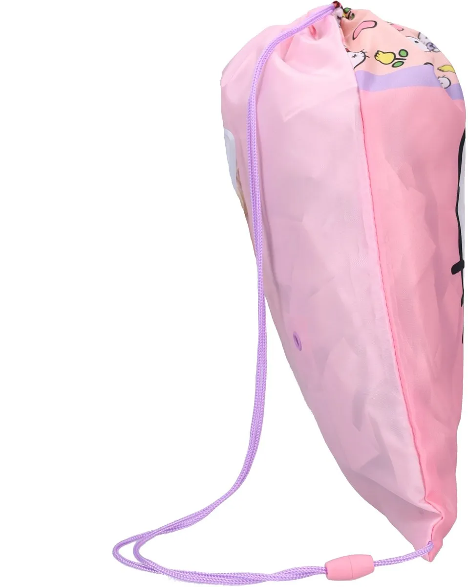 Hello Kitty Gymtas Sweet Charm Licht roze - 1 Vak
