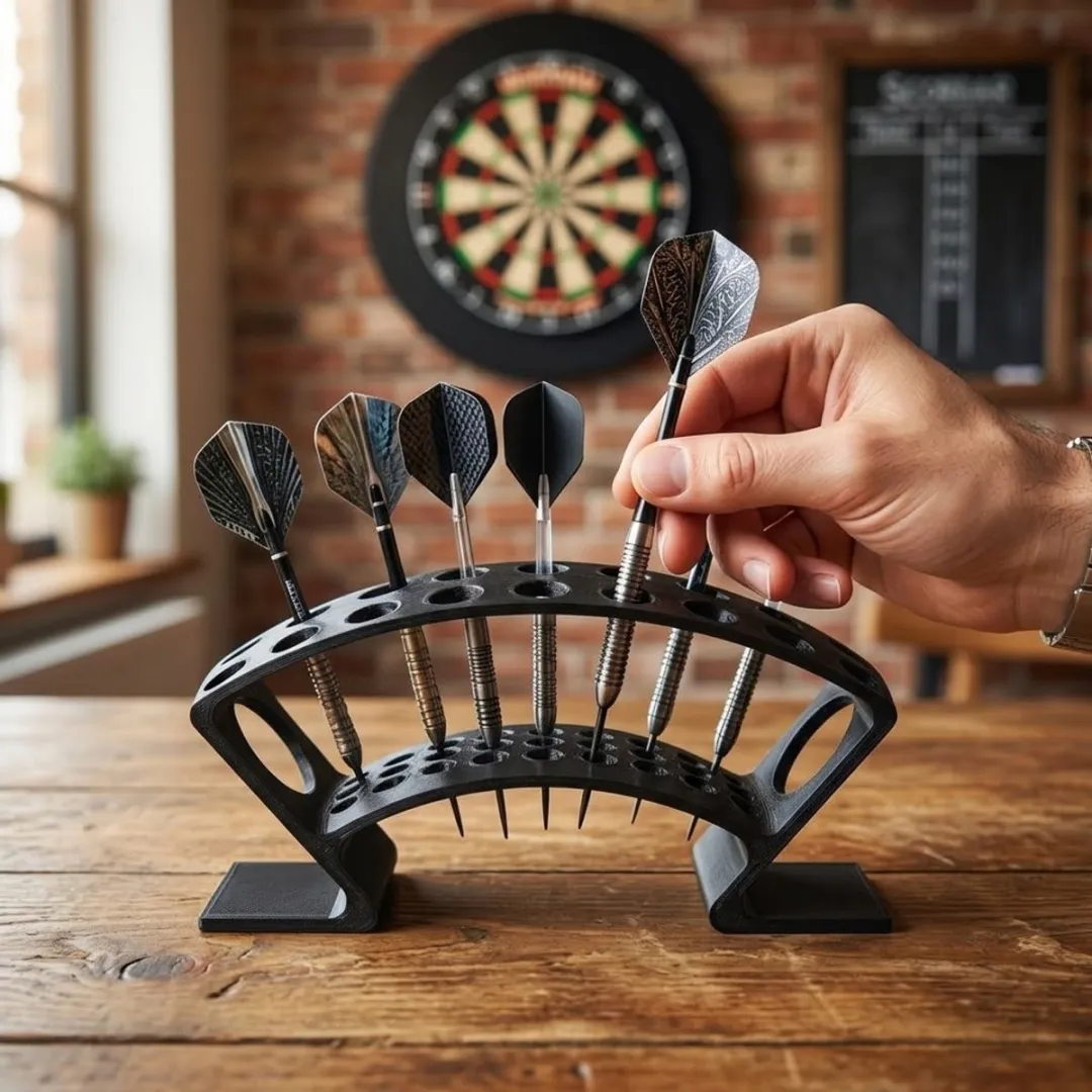 NUVEX Dartpijlbeschermershouder 27 Darts - Zwart