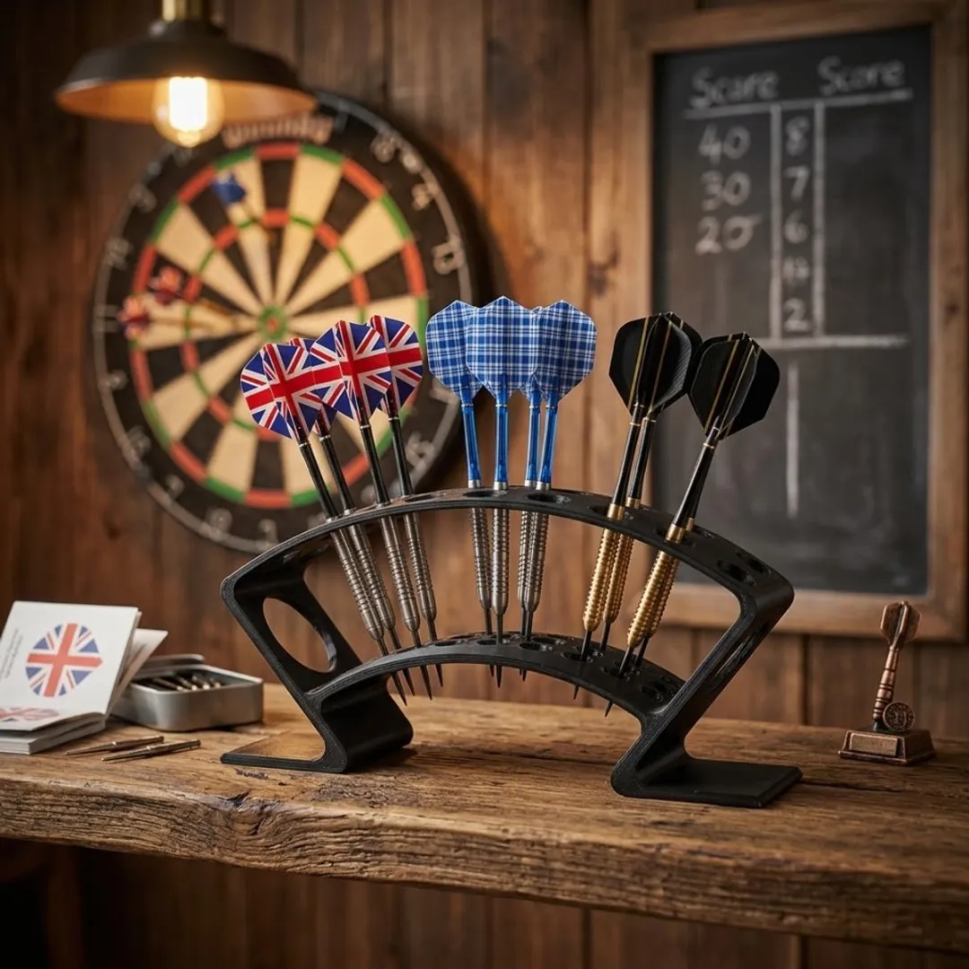 NUVEX Dartpijlbeschermershouder 27 Darts - Zwart