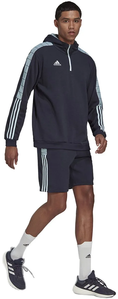 adidas Tiro Hoodie Heren - Donkerblauw S