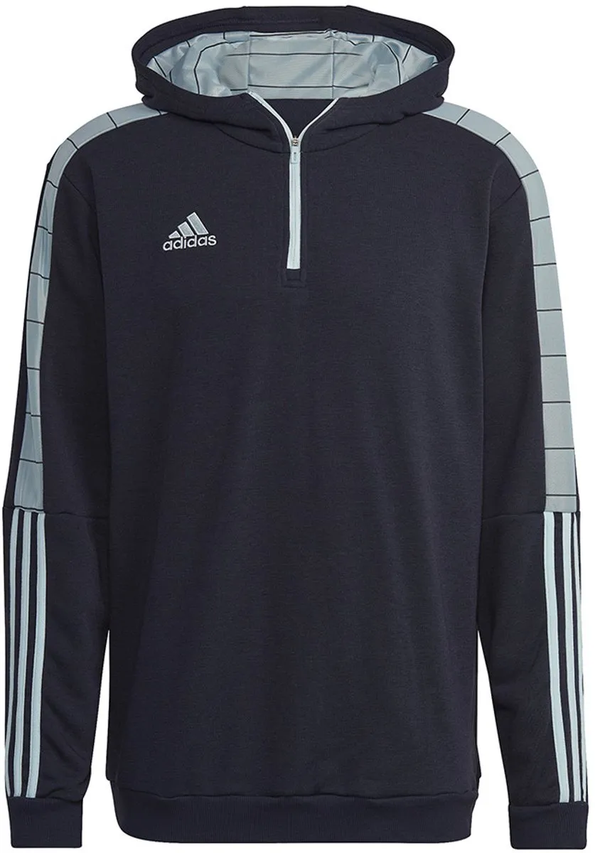 adidas Tiro Hoodie Heren - Donkerblauw S