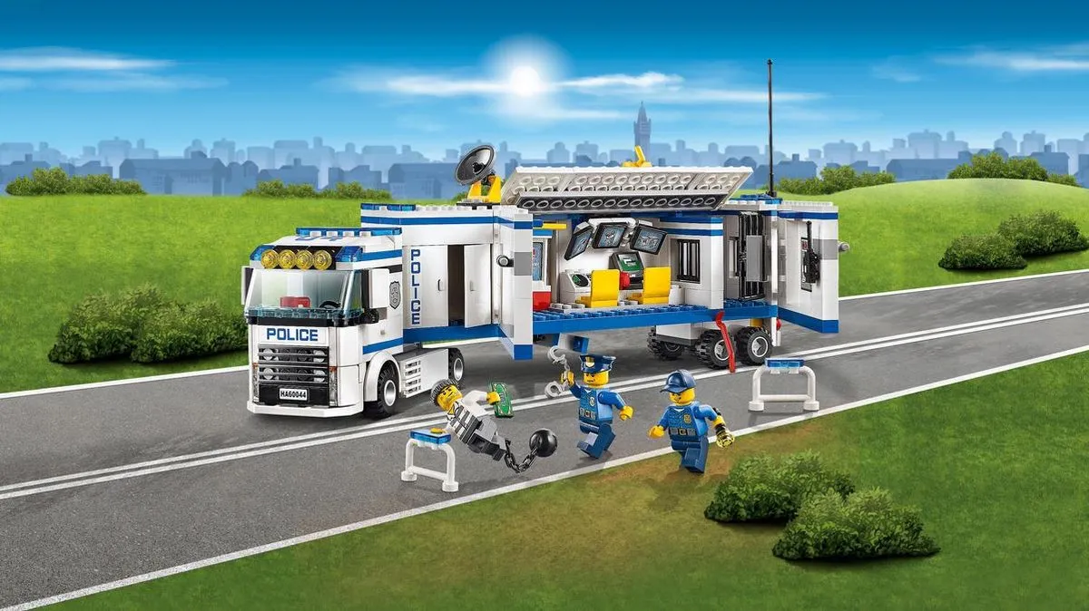 LEGO City Mobiele Politiepost 60044 - 375 Stukken - afbeelding 5 van 6