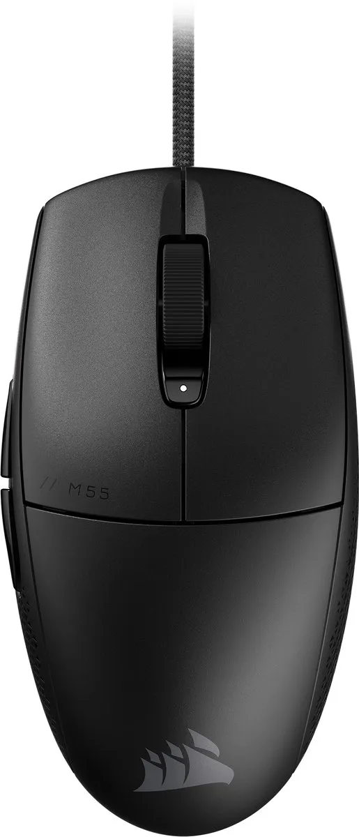 Corsair M55 Gaming Muis MM300 Pro Muismat - 16.000 DPI - Zwart