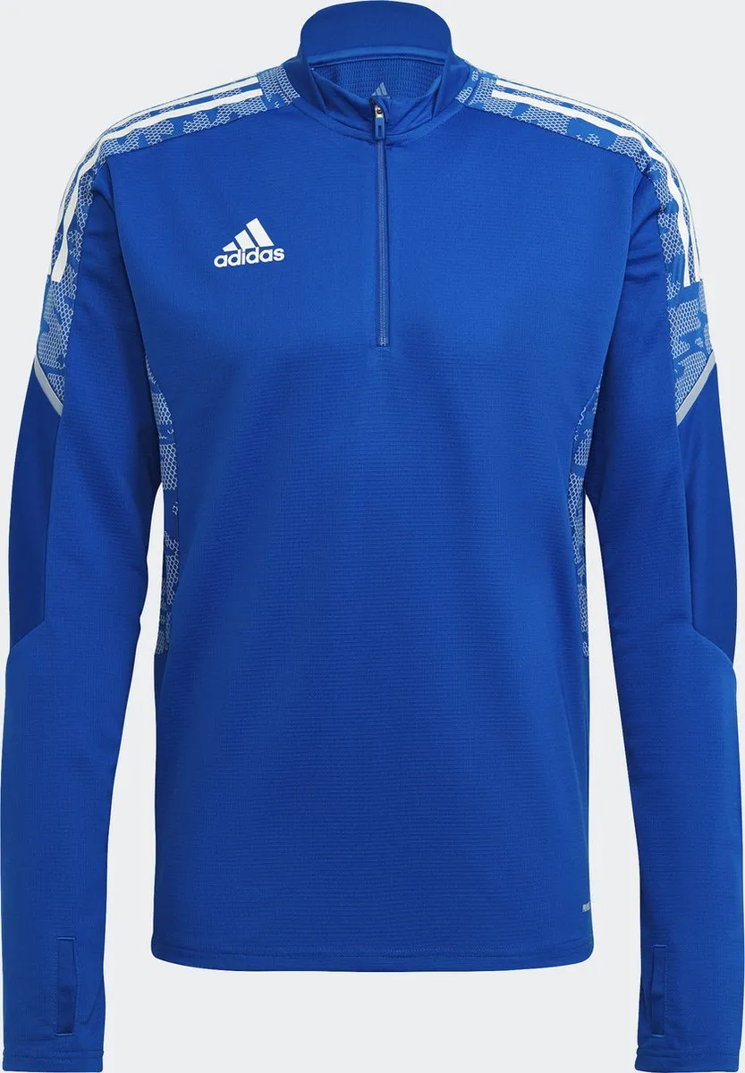 adidas Performance Condivo 21 Primeblue Voetbalshirt - Blauw S