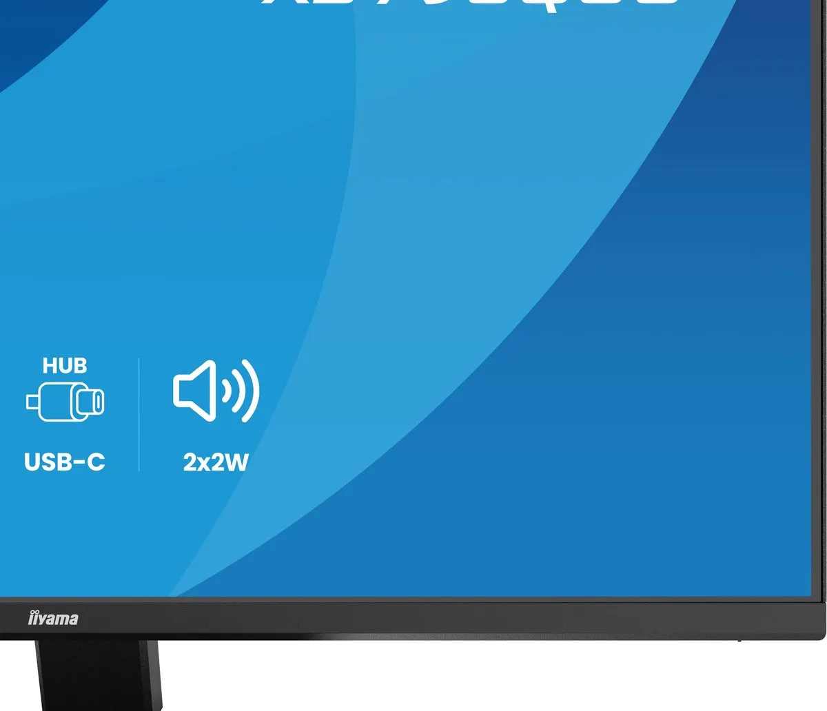 iiyama ProLite X2793QSU-B1 Monitor 27" QHD IPS - USB-Hub