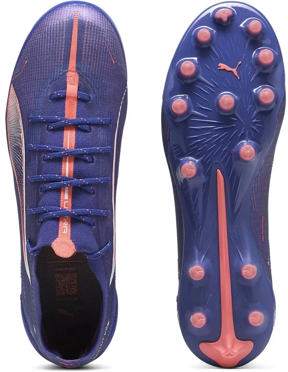 PUMA Ultra 5 Ultimate Ag Dames Voetbalschoenen - Paars - EU 39