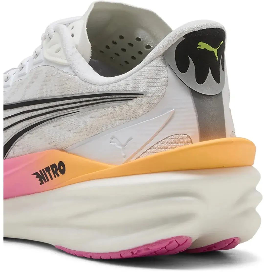 PUMA Deviate Nitro 4 Hardloopschoenen - 40.5 - Wit