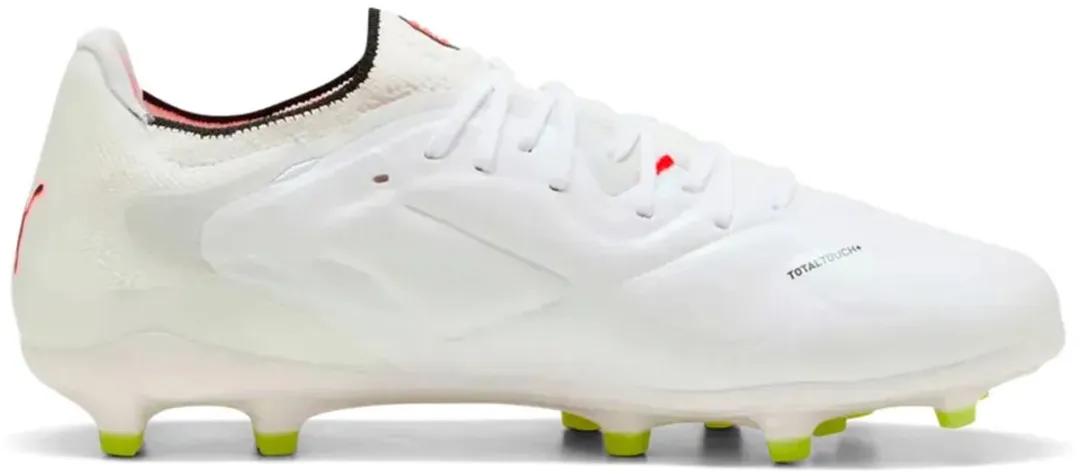 PUMA King 20 Ultimate FG/AG Voetbalschoenen 38.5 - Wit