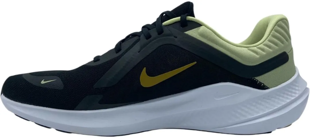 Nike Quest 5 - Herenschoen 47 - Zwart/Wit/Goud