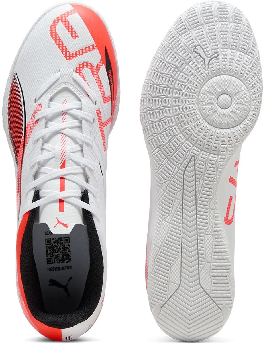 PUMA Ultra 5 Play It Low Voetbalschoenen 45 - Wit