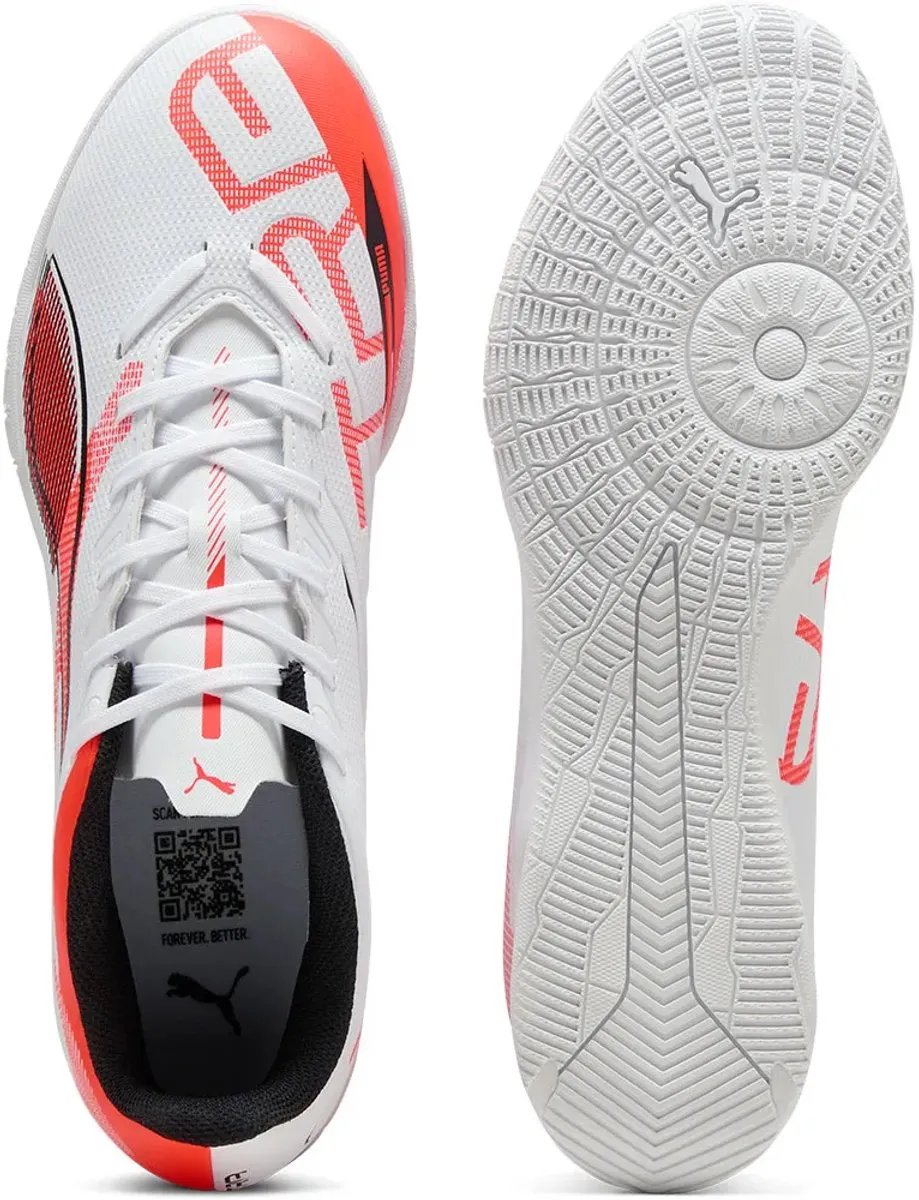 PUMA Ultra 5 Play It Low Voetbalschoenen 45 - Wit