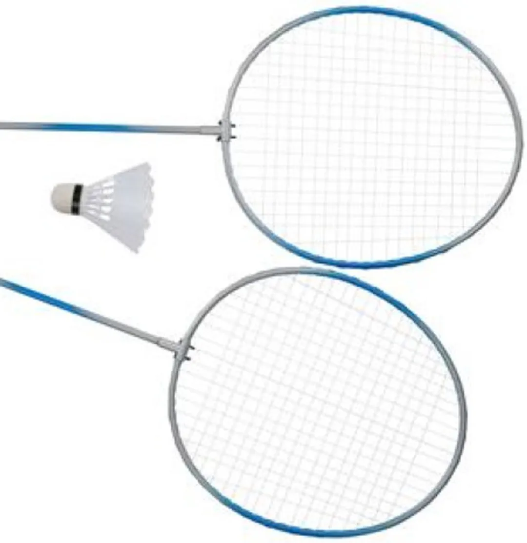 Eddy Toys Badminton Set 3 Stuks - Blauw