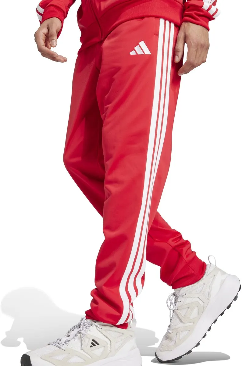 Adidas M 3 Stripes TT Trainingspak - Rood - S