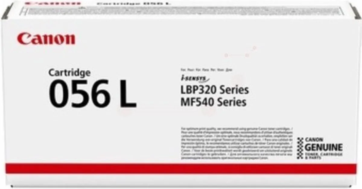 Canon 056L Tonercartridge 3006C002 - Zwart