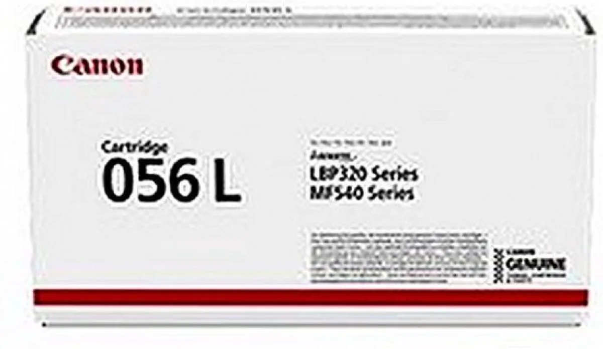 Canon 056L Tonercartridge 3006C002 - Zwart