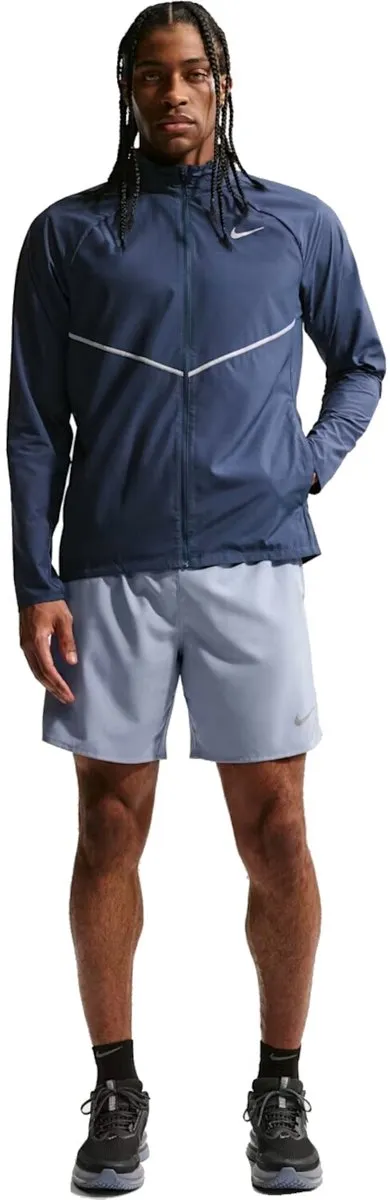 Nike Miler Dri-FIT Heren Hardloopjack IF2369-410 - M - Blauw
